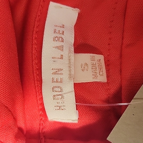 HIDDEN LABEL Red Ruffled, Lace, and Pleated Midi‎ Dress Small - Picture 12 of 12